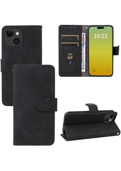 Iphone 15 Için Kılıf Pro Koruyucu Kapak Deri Folio Flip Case Tam (Yurt Dışından)