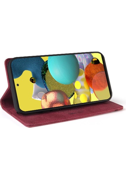 Samsung Galaxy A51 Kickstand Premium Deri Premium Deri Kılıf (Yurt Dışından) modelleri