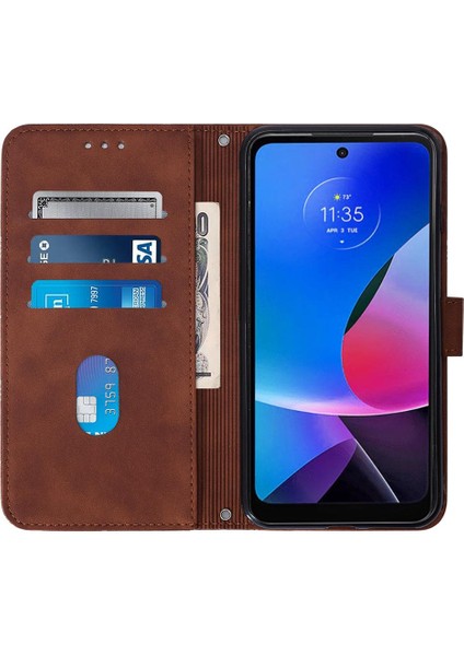 Motorola Moto G Oynamak Için Kılıf 4g 2024 Cüzdan Kapak Flip Folio Kitap Pu Kart (Yurt Dışından) fırsatları