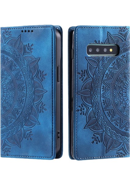 Samsung Galaxy S10 Darbeye Kapak Kapak Yan Toka Tam Kart (Yurt Dışından)