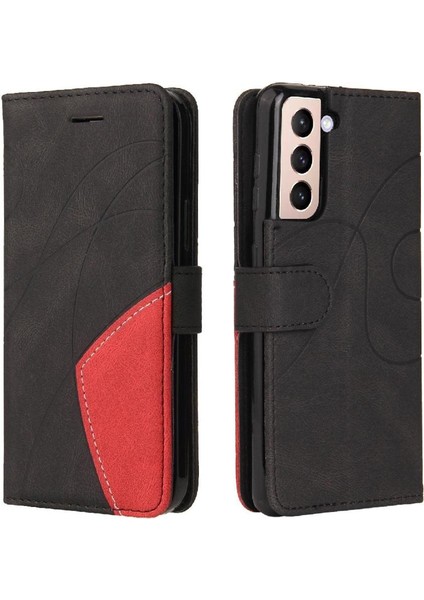 Samsung Galaxy S21 Artı Kickstand Koruyucu Pu Deri Flip Case (Yurt Dışından)