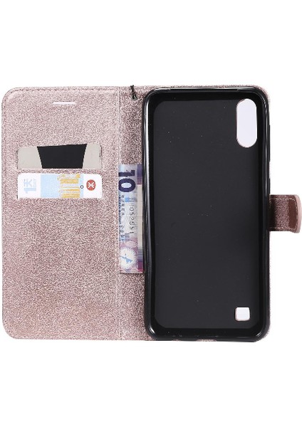 Kart Yuvası ile Samsung Galaxy M10 Için Flip Case Iş Cüzdan Telefon Kılıfı (Yurt Dışından) indirimleri
