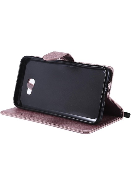 Kart Yuvası Klasik Düz Renk ile Samsung Galaxy J5 Başbakan Için Flip Case (Yurt Dışından)