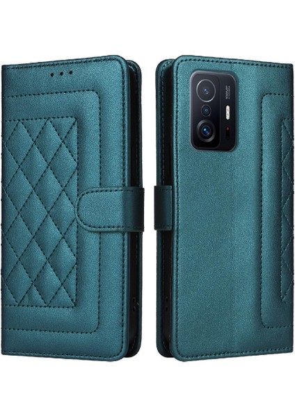 Xiaomi 11T/11T Pro Için Flip Case Deri Kılıf Kapak Darbeye (Yurt Dışından)