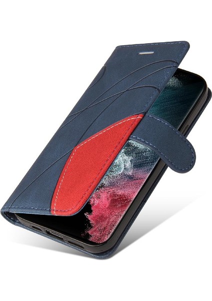 Samsung Galaxy S22 Ultra Kart Yuvası Standı Iki Renkli Pu Flip (Yurt Dışından) indirimleri