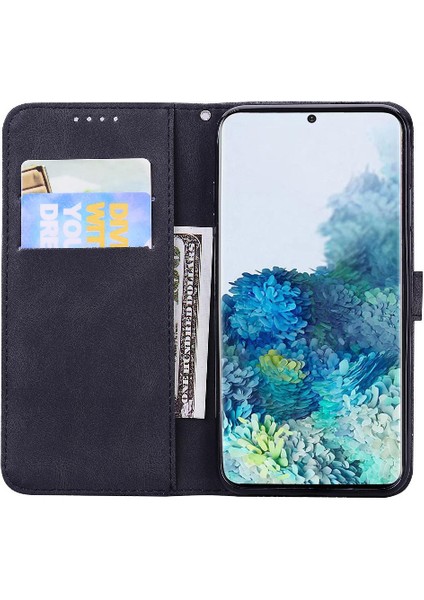 Samsung Galaxy S20 Büyük Kelebek Deri Cüzdan Flip Telefon Kılıfı (Yurt Dışından)