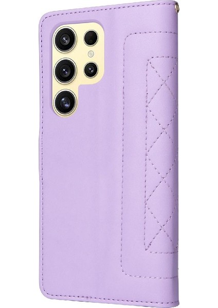 Samsung Galaxy S24 Için Flip Case Ultra Cüzdan Basit Iş Darbeye (Yurt Dışından) modelleri