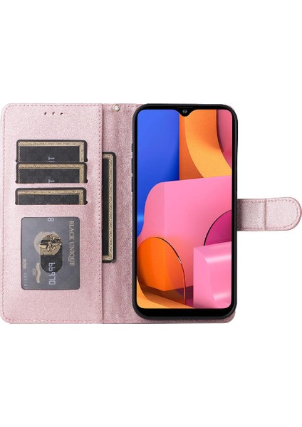 Samsung Galaxy A20S Flip Kapak Için Flip Case Darbeye Cüzdan Basit (Yurt Dışından) modelleri