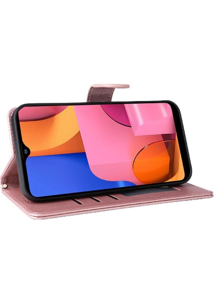 Samsung Galaxy A20S Flip Kapak Için Flip Case Darbeye Cüzdan Basit (Yurt Dışından) fırsatları