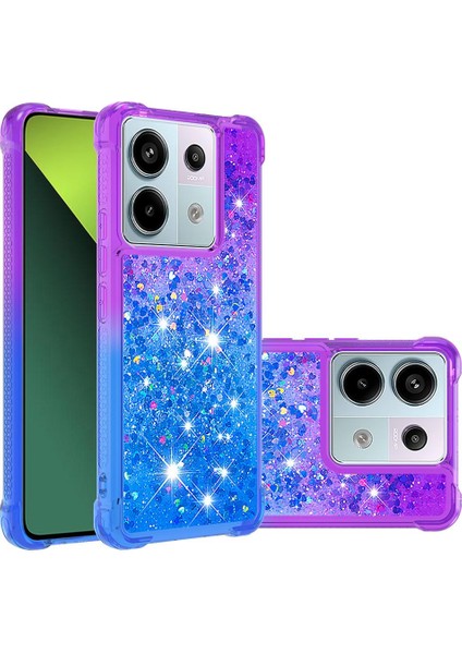 Xiaomi Redmi Için Not 13 Pro 5g Akan Sparkle Hareketli Kapak Temizle (Yurt Dışından)