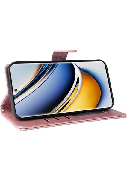 Realme 11 Pro Artı Darbeye Dayanıklı Kapak Için Flip Case Basit Iş (Yurt Dışından)