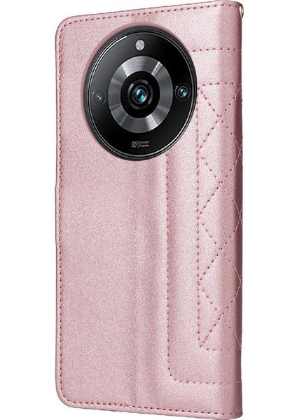 Realme 11 Pro Artı Darbeye Dayanıklı Kapak Için Flip Case Basit Iş (Yurt Dışından)