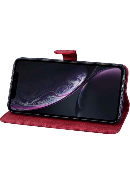 BDT Market Kart Yuvası Standı Büyük Deri ile iphone Xr Kickstand Koruyucu Kılıf (Yurt Dışından)