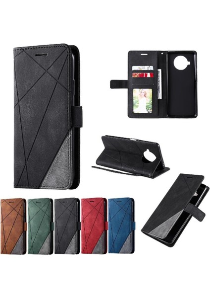 Xiaomi 10T Lite Için Pu Deri Cüzdan Çevir Folio Darbeye Kart (Yurt Dışından)