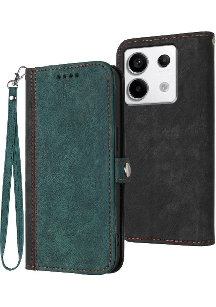 Xiaomi Redmi Için Not 13 Pro 4g Kart Yuvası Standı ile Flip Folio Kitap (Yurt Dışından)