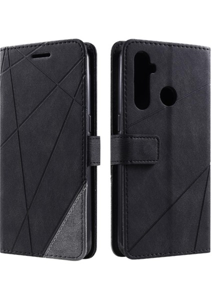 Realme 5 Pro Cüzdan Flip Için Kılıf Folio Darbeye Manyetik Kart Tutucu Pu (Yurt Dışından) indirimleri