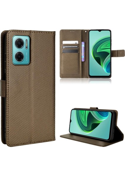 Xiaomi Redmi Not 11 Pro Için Kickstand Kart Tutucu Manyetik Cüzdan (Yurt Dışından)