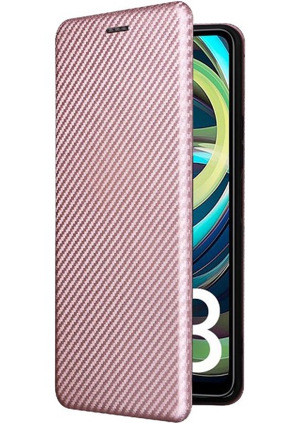 Kart Tutucu Kickstand ile Xiaomi Redmi A3 Manyetik Karbon Fiber Için Kılıf (Yurt Dışından) indirimleri