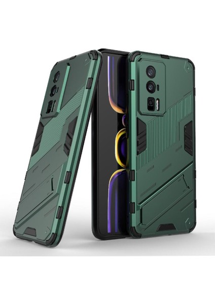 Xiaomi Poco F5 Pro Koruyucu Kapak Için Kılıf Sağlam Askeri Kickstand (Yurt Dışından)