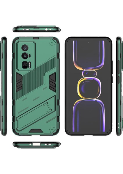 Xiaomi Poco F5 Pro Koruyucu Kapak Için Kılıf Sağlam Askeri Kickstand (Yurt Dışından) indirimleri