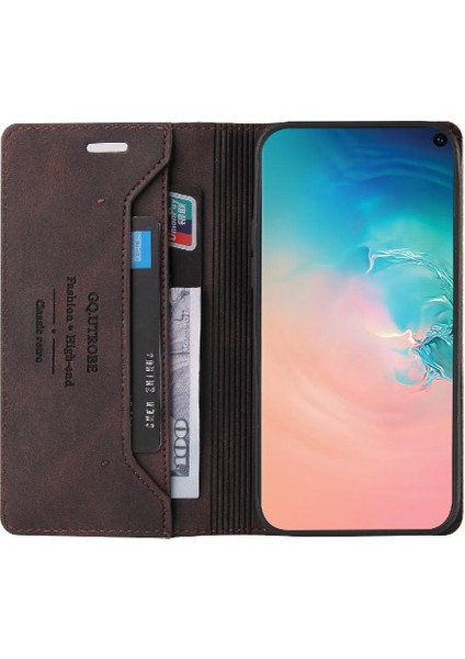 Samsung Galaxy S10 Kickstand Premium Deri Premium Deri Kılıf (Yurt Dışından) indirimleri