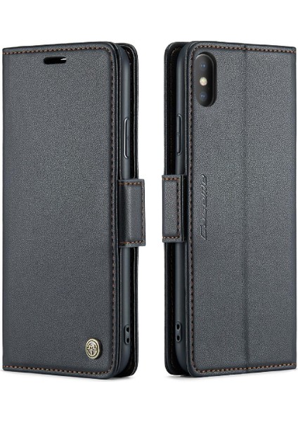 IPhone X/xs Kickstand Darbeye Dayanıklı Durumda Kart Yuvası Cüzdan (Yurt Dışından)