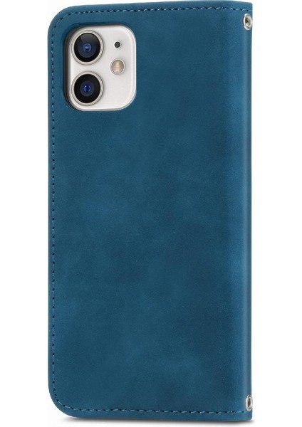 Iphone 12 Için Kılıf Mini Deri Kılıf Basit Iş Darbeye Çevir (Yurt Dışından)