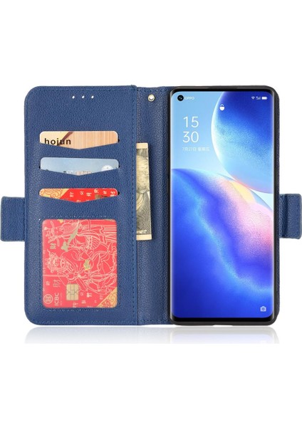 Oppo Oppo 5 Pro Için Kılıf Manyetik Yan Toka Pu Deri Cüzdan Kart Yuvaları (Yurt Dışından) fırsatları