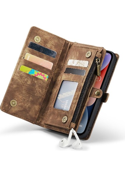 IPhone 13 Için Kılıf Ayrılabilir Kart Tutucu Güçlü Manyetik Tpu Pc El Yapımı (Yurt Dışından) modelleri