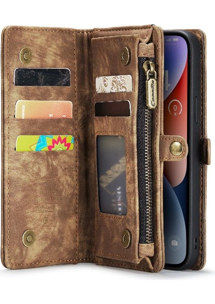 IPhone 13 Için Kılıf Ayrılabilir Kart Tutucu Güçlü Manyetik Tpu Pc El Yapımı (Yurt Dışından) indirimleri