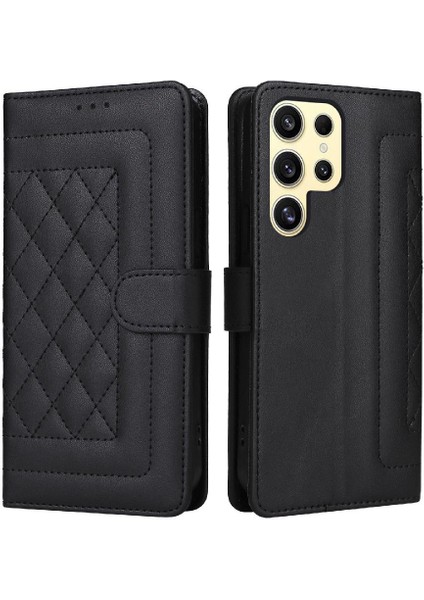 Samsung Galaxy S24 Için Flip Case Ultra Cüzdan Basit Iş Darbeye (Yurt Dışından)