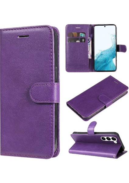 Samsung Galaxy S23 Yüksek Kaliteli Deri Iş Cüzdan Kılıf Için Flip Case (Yurt Dışından)