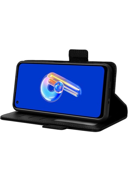 Asus Zenfone 9 Için Kılıf Pu Deri Kart Yuvaları Tutucu Manyetik Cüzdan Yan (Yurt Dışından) fiyatları