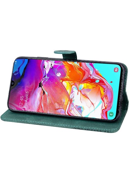 Samsung Galaxy A70 Flip Telefon Kılıfı Için Kart Yuvası Standı ile Büyük (Yurt Dışından) indirimleri