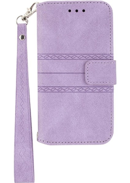 Iphone 11 Için Flip Case Darbeye Koruyucu Kickstand Pu Deri Cüzdan (Yurt Dışından)