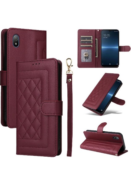 BDT Market Sony Xperia Ace Iii Için Flip Case Basit Iş Cüzdan Kapak Kılıfı (Yurt Dışından)