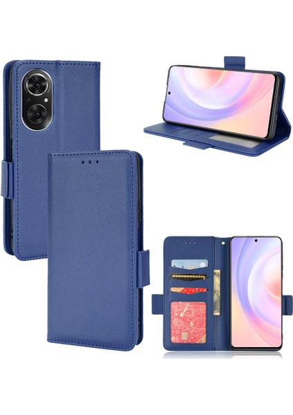 Huawei Nova 9 Se Cüzdan Manyetik Pu Deri Kart Yuvaları Tutucu (Yurt Dışından)