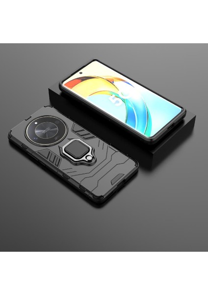 Onur Için Kılıf Sihirli 6 Lite Kickstand 360 &deg; Dönen Halka Darbeye Kapak (Yurt Dışından) fiyatları