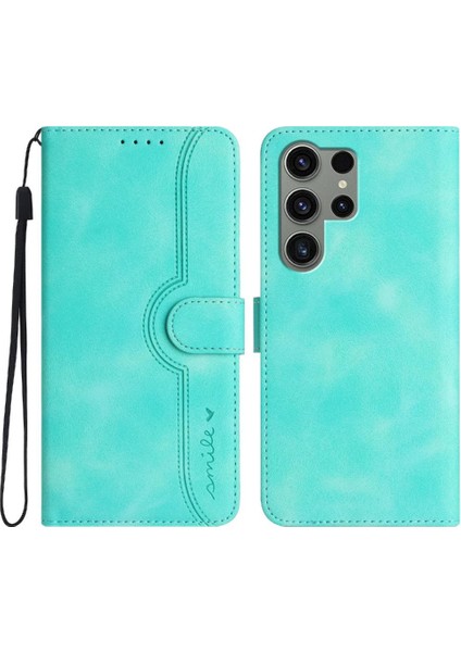 Samsung Galaxy S24 Ultra Kılıf Premium Pu Dahili Mıknatıs ile Uyumlu (Yurt Dışından)