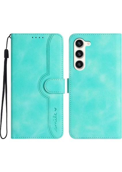 Samsung Galaxy S24 Durumda Dahili Mıknatıs Kapak Cüzdan Pu ile Uyumlu (Yurt Dışından)