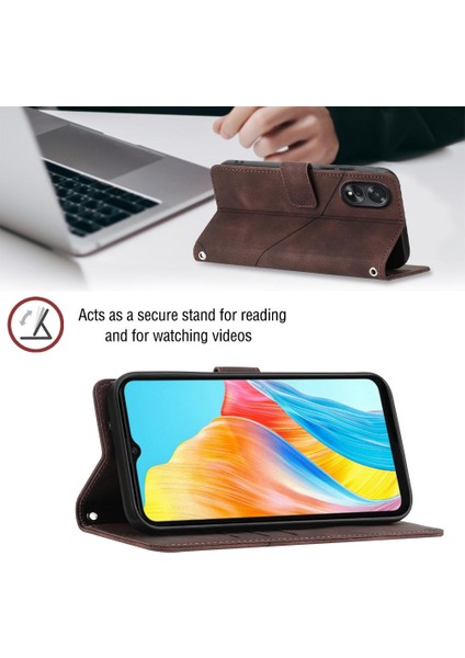 Oppo A38 4g Için Kılıf Manyetik Deri Cüzdan Kapak Çevirin Kart Tutucu (Yurt Dışından) indirimleri