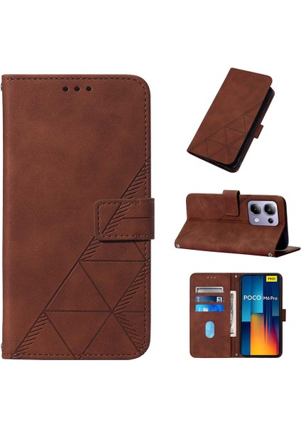 Xiaomi Redmi Not Için Kılıf 13 Pro 4g Pu Deri Flip Folio Kitap Koruyucu (Yurt Dışından)
