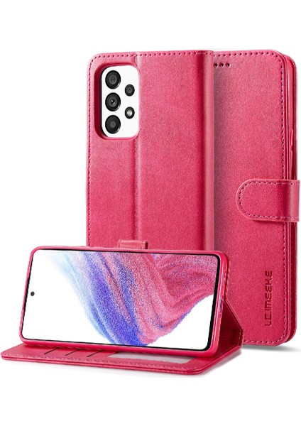 Samsung Galaxy A53 5g Kart Yuvaları Cüzdan Buzağı Doku Yatay (Yurt Dışından) modelleri