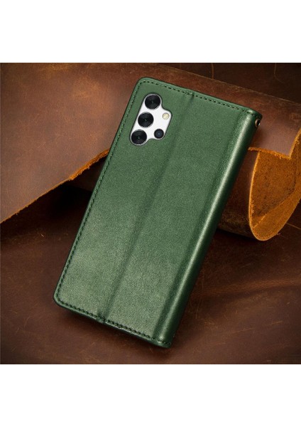 Samsung Galaxy A32 5g Için Kılıf Deri Kılıf Kapak Çevirin Zarif Iş (Yurt Dışından) modelleri