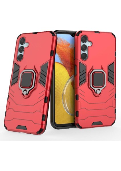 Samsung Galaxy M14 360 &deg; Dönen Halka Askeri Damla Koruma Için Kılıf (Yurt Dışından)