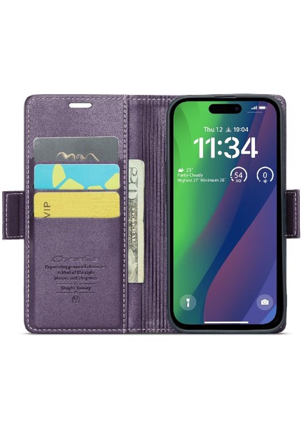 IPhone 15 Kart Yuvası Cüzdan Durumda Anti Dolandırıcılık Darbeye Vaka (Yurt Dışından) fiyatları