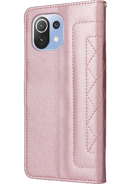 Xiaomi 11 Lite Için Flip Case Cüzdan Darbeye Basit Iş Kapak Çevirin (Yurt Dışından) fırsatları