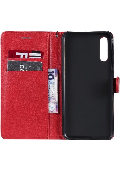 Samsung Galaxy A70 Klasik Düz Renk Iş Cüzdan Telefon Için Flip Case (Yurt Dışından) indirimleri