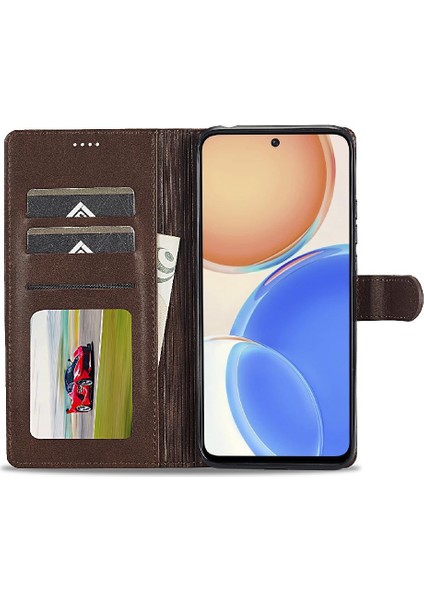 Tutucu Kart Yuvaları ile Onur X8 4g Için Kılıf Cüzdan Buzağı Doku Flip Case (Yurt Dışından) fiyatları