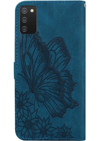 Kart Yuvası Standı ile Samsung Galaxy A02/M02 Flip Telefon Kılıfı Için Kılıf (Yurt Dışından)